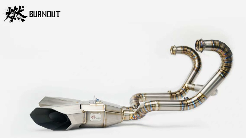BURNOUTチタンフルエキゾーストマフラー BMW R nineT
